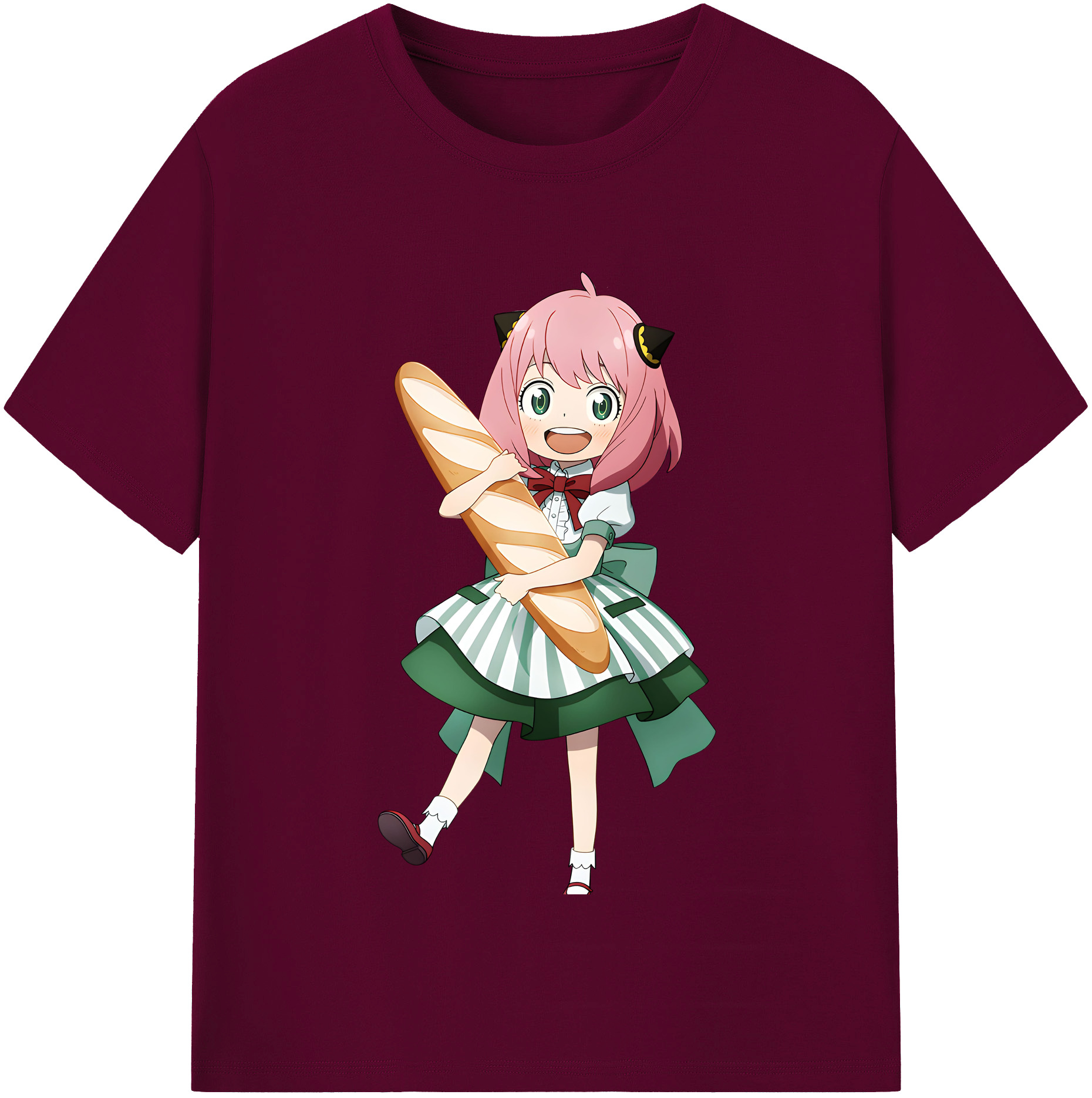 （画像用） SPY×FAMILY间谍家家酒 レディースカジュアルプリントTシャツ（綿100％）